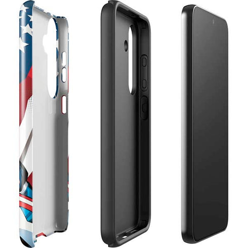 Marvel Captain America Action Pose Galaxy S25 Impact Case